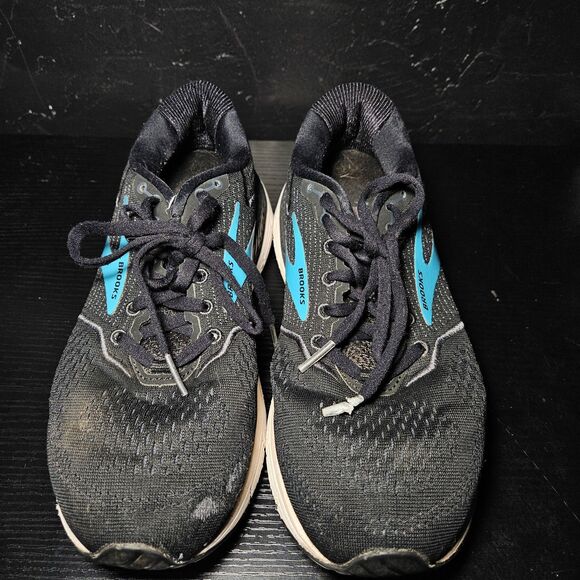 Brooks Ariel '20 Running Shoes Womens Size 8.5B Black Teal Stability 1203151B064 - Picture 5 of 8